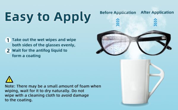 Anti Fog Wipes (80 pcs) - Image 5